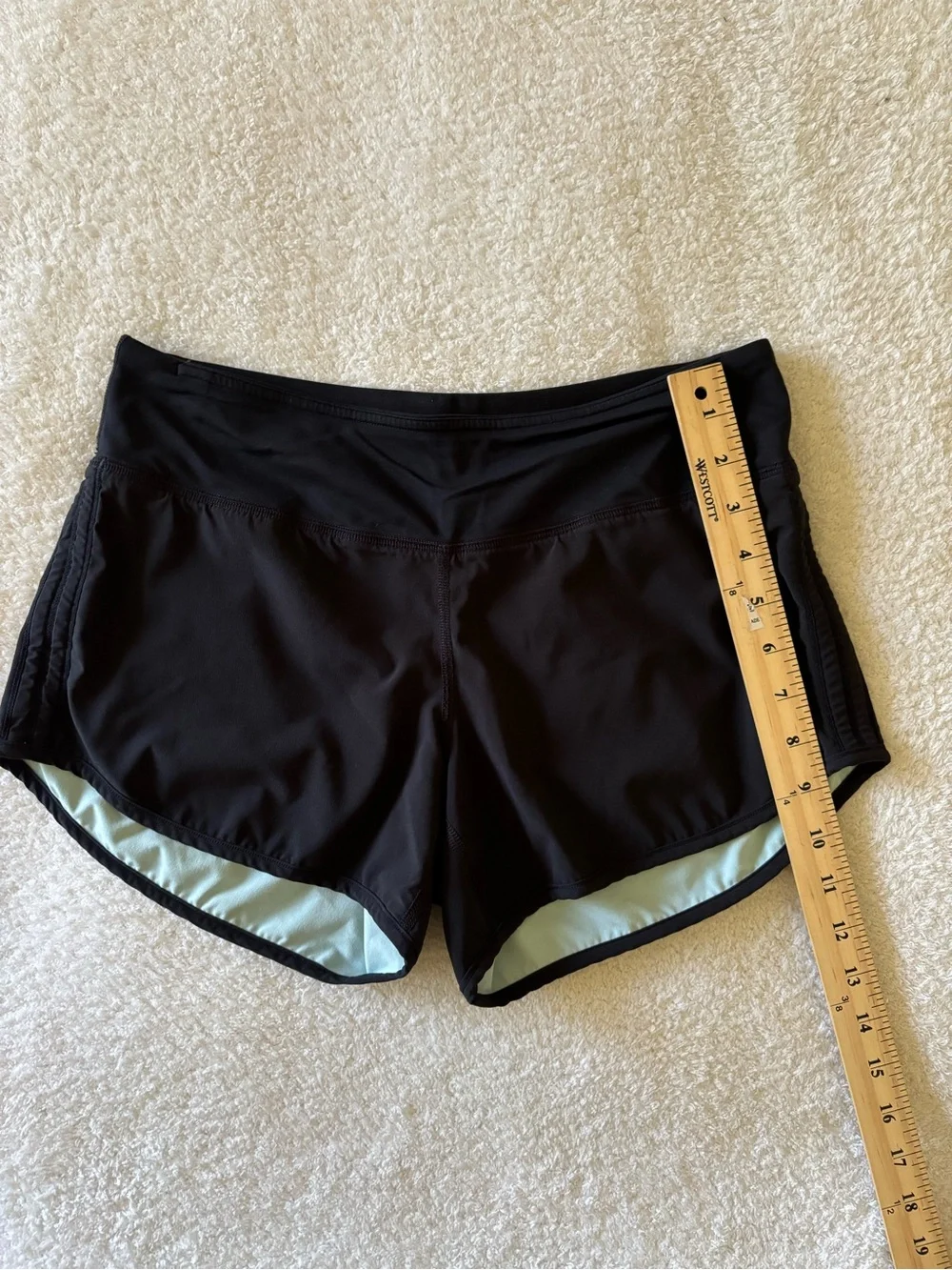Lululemon Women's Black Athletic Shorts
